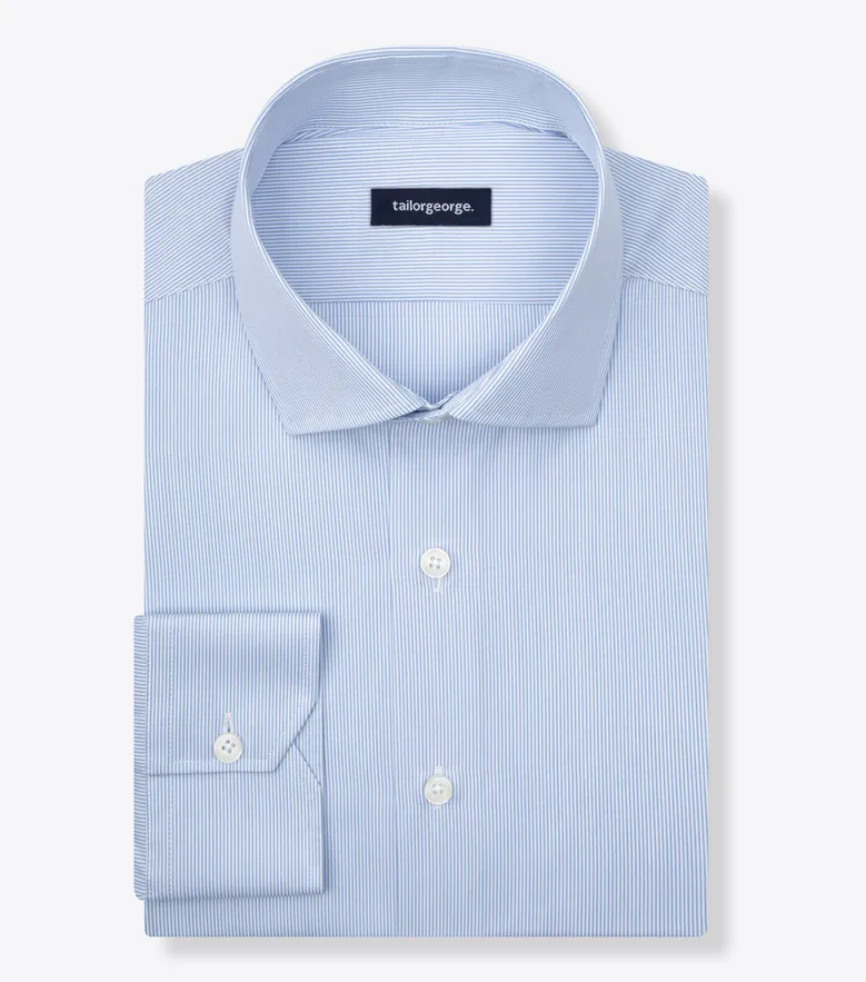 Easy-iron poplin shirt