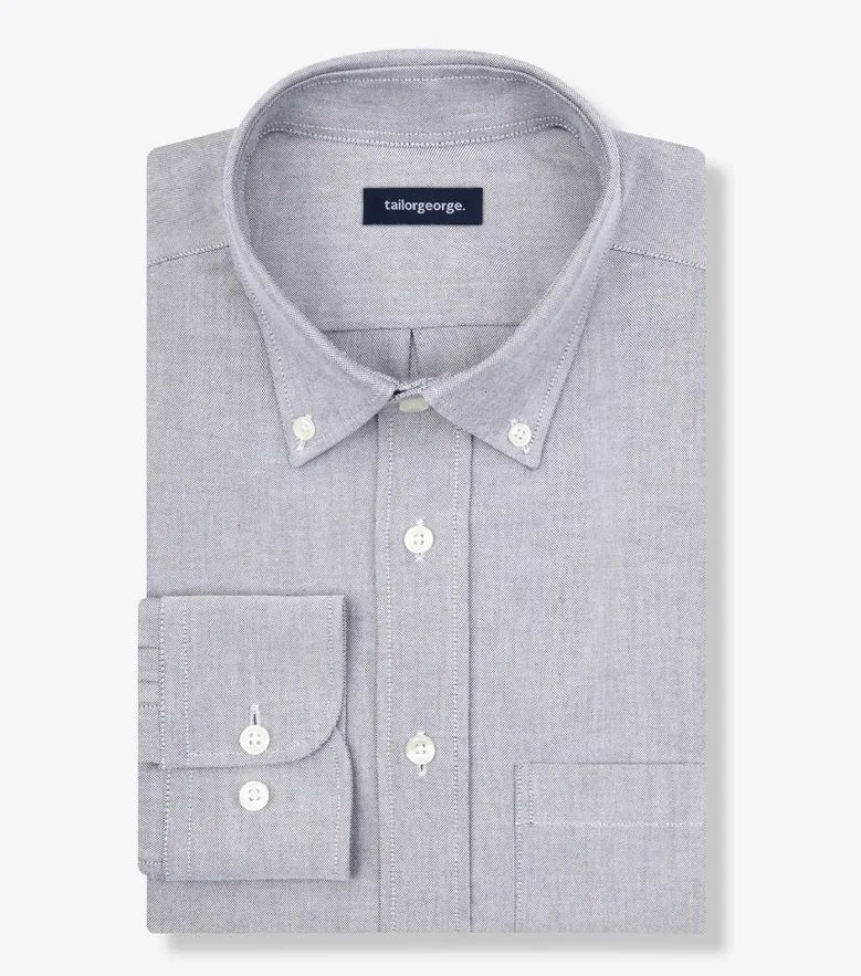 Easy-iron poplin shirt