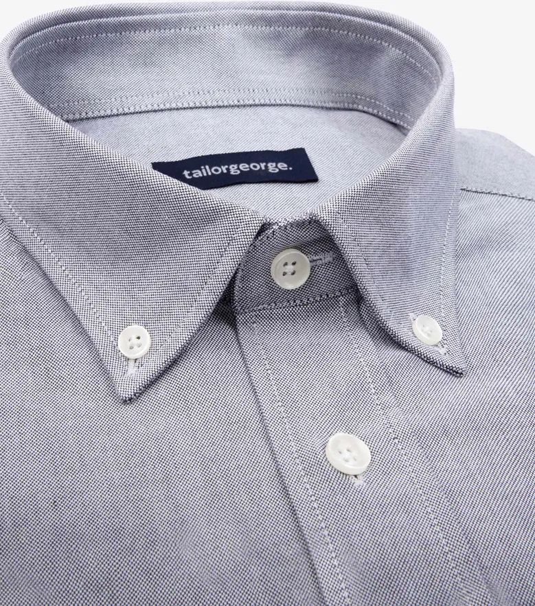Easy-iron poplin shirt
