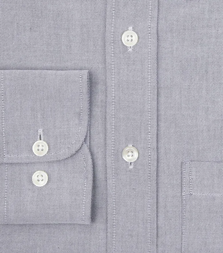 Easy-iron poplin shirt