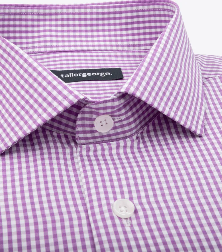 Easy-iron poplin shirt