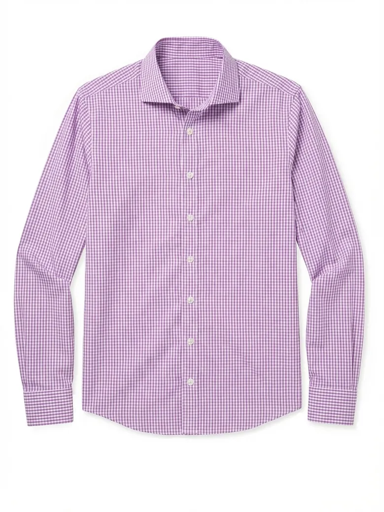 Easy-iron poplin shirt