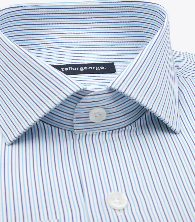 Easy-iron poplin shirt