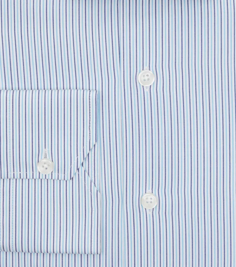 Easy-iron poplin shirt