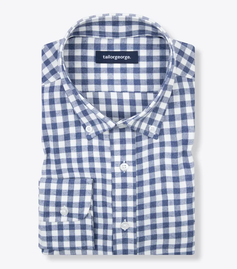 Easy-iron poplin shirt