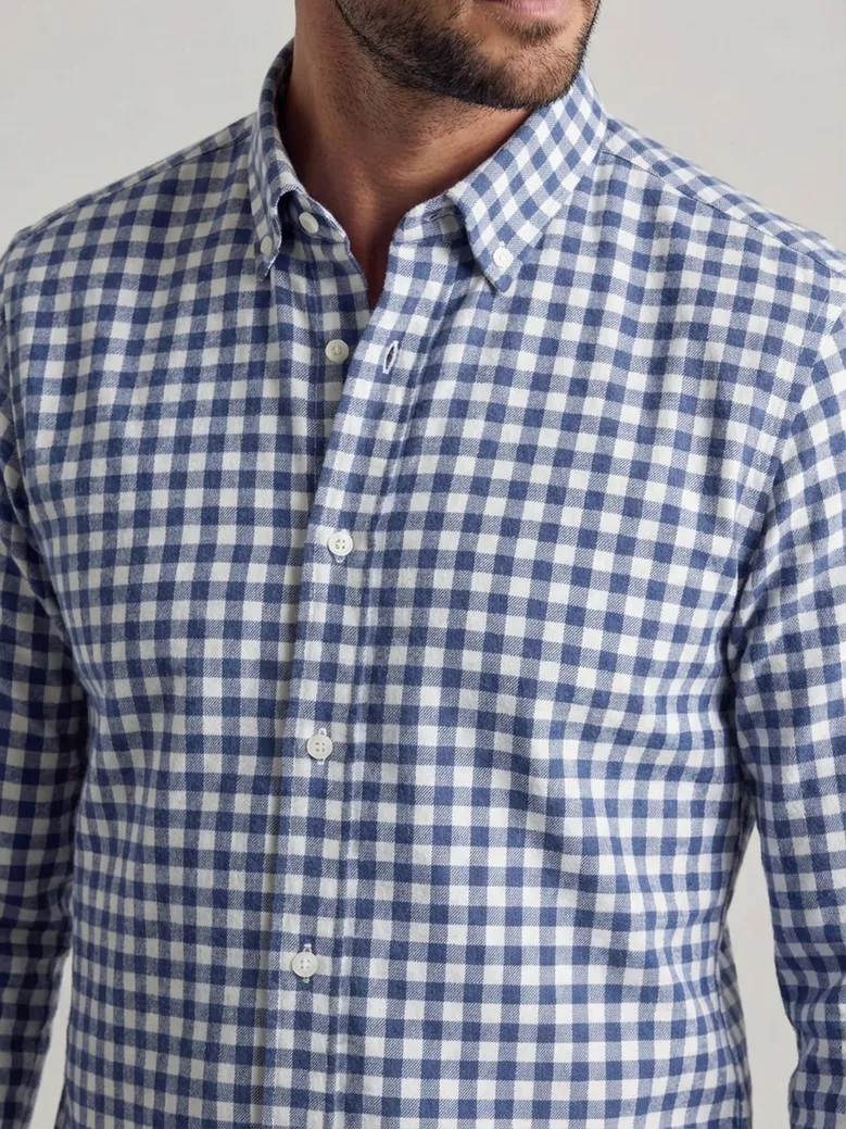 Easy-iron poplin shirt