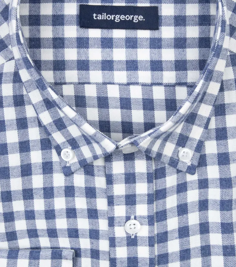Easy-iron poplin shirt