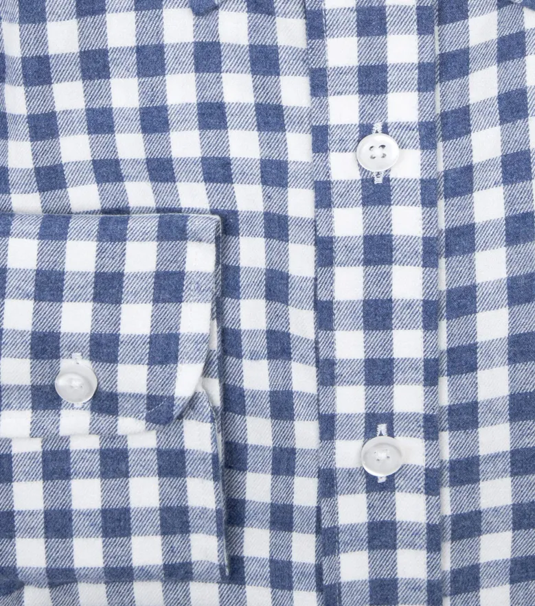 Easy-iron poplin shirt