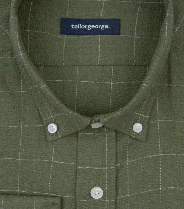Easy-iron poplin shirt