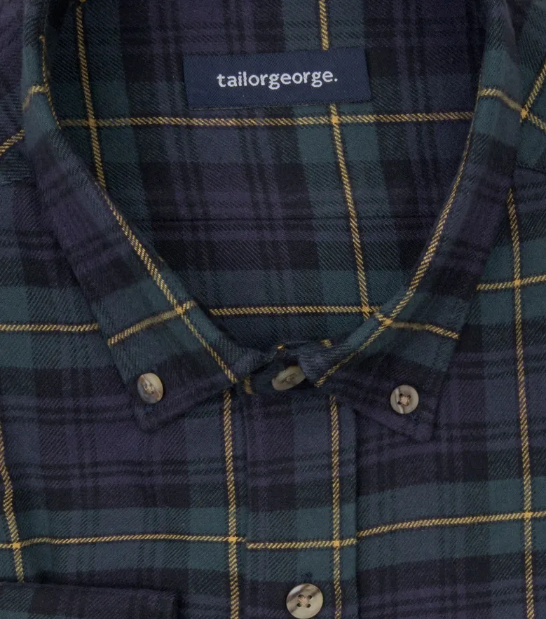 Easy-iron poplin shirt