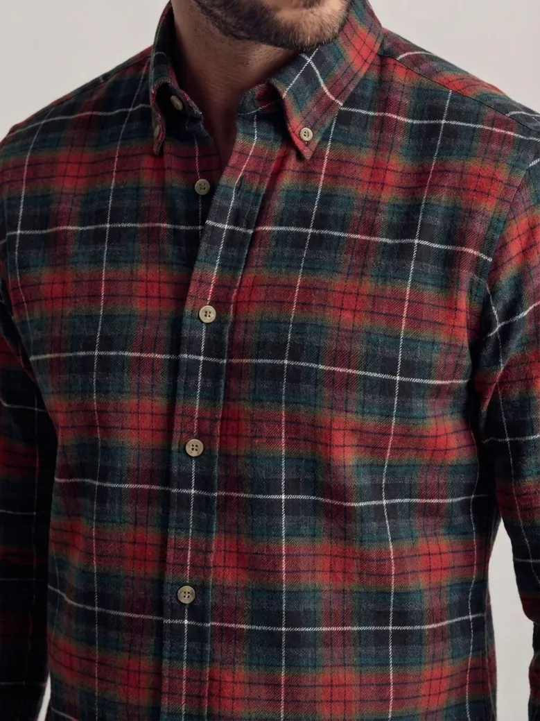 Easy-iron poplin shirt