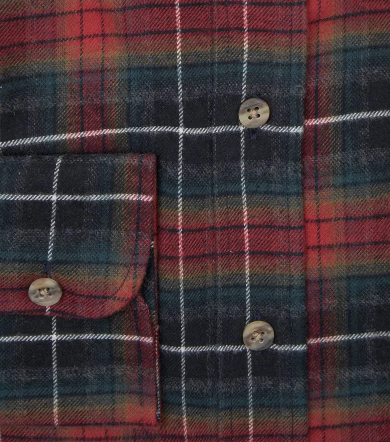 Easy-iron poplin shirt