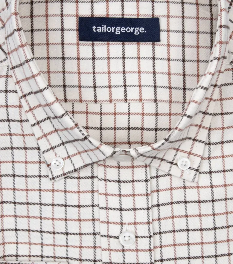 Easy-iron poplin shirt