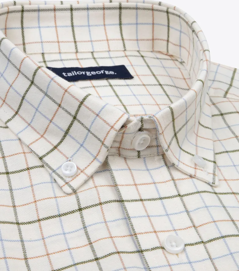 Easy-iron poplin shirt