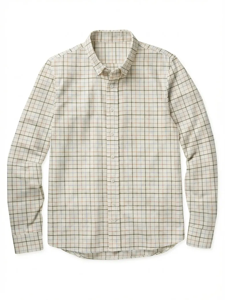Easy-iron poplin shirt