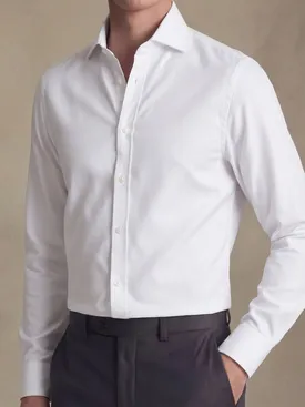 Chemise en twill facile à repasser