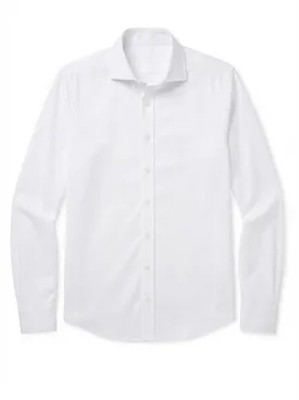 Chemise en pinpoint facile à repasser