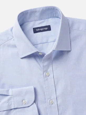 Easy-iron pinpoint shirt