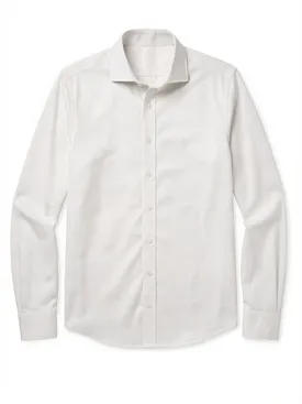 Chemise en twill facile à repasser