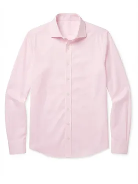 Chemise en popeline facile à repasser