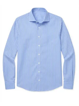 Chemise en popeline facile à repasser