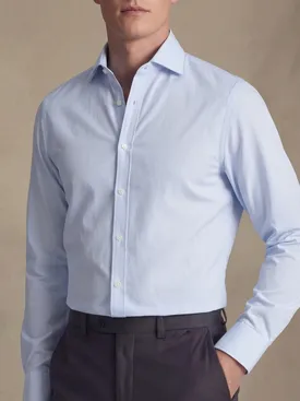 Chemise en popeline facile à repasser