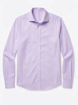 Chemise en Oxford royal facile à repasser