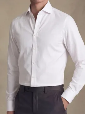 Chemise en popeline facile à repasser