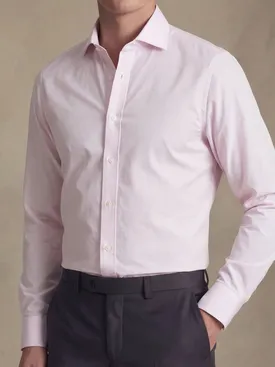Chemise en popeline facile à repasser