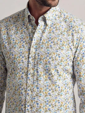 Chemise en popeline imprimée