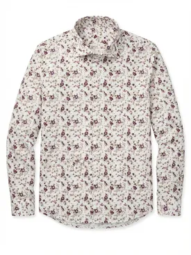 Chemise en popeline imprimée