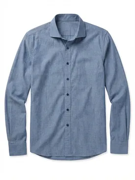 Chemise en chambray