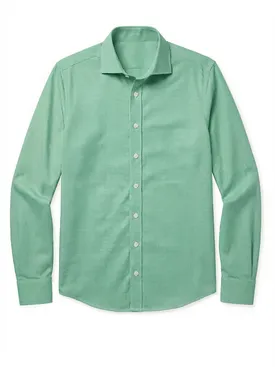 Chemise en twill facile à repasser