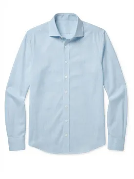 Chemise en fil-à-fil facile à repasser