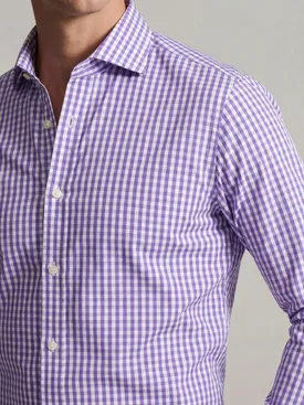 Chemise en popeline facile à repasser