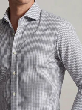 Chemise en popeline facile à repasser