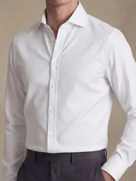 Chemise en twill fin