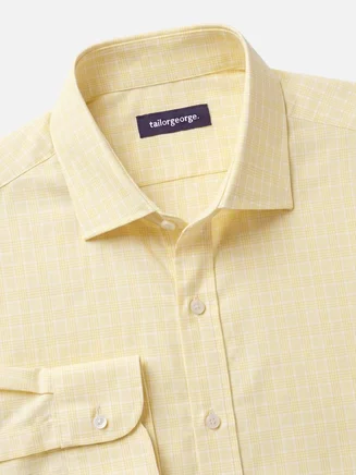 Easy-iron poplin shirt