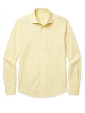 Chemise en popeline facile à repasser
