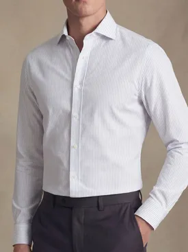 Chemise en popeline facile à repasser