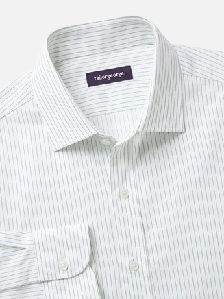 Easy-iron poplin shirt