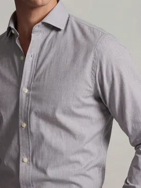 Chemise en fil-à-fil facile à repasser
