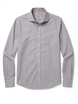Chemise en fil-à-fil facile à repasser
