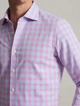 Chemise en popeline facile à repasser