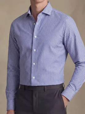 Chemise en popeline facile à repasser