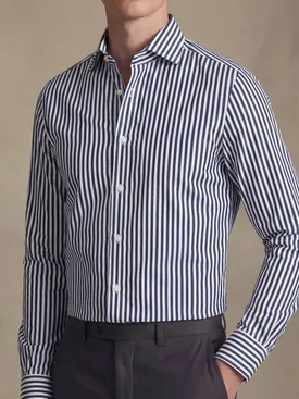 Chemise en popeline facile à repasser