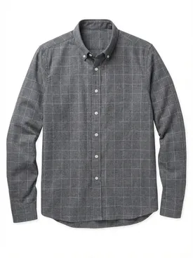 Chemise en flanelle légère et douce