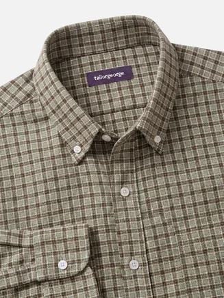 Light and soft flannel shirt
