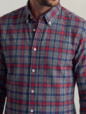 Chemise en flanelle légère et douce
