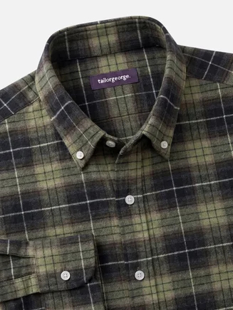 Thick flannel shirt